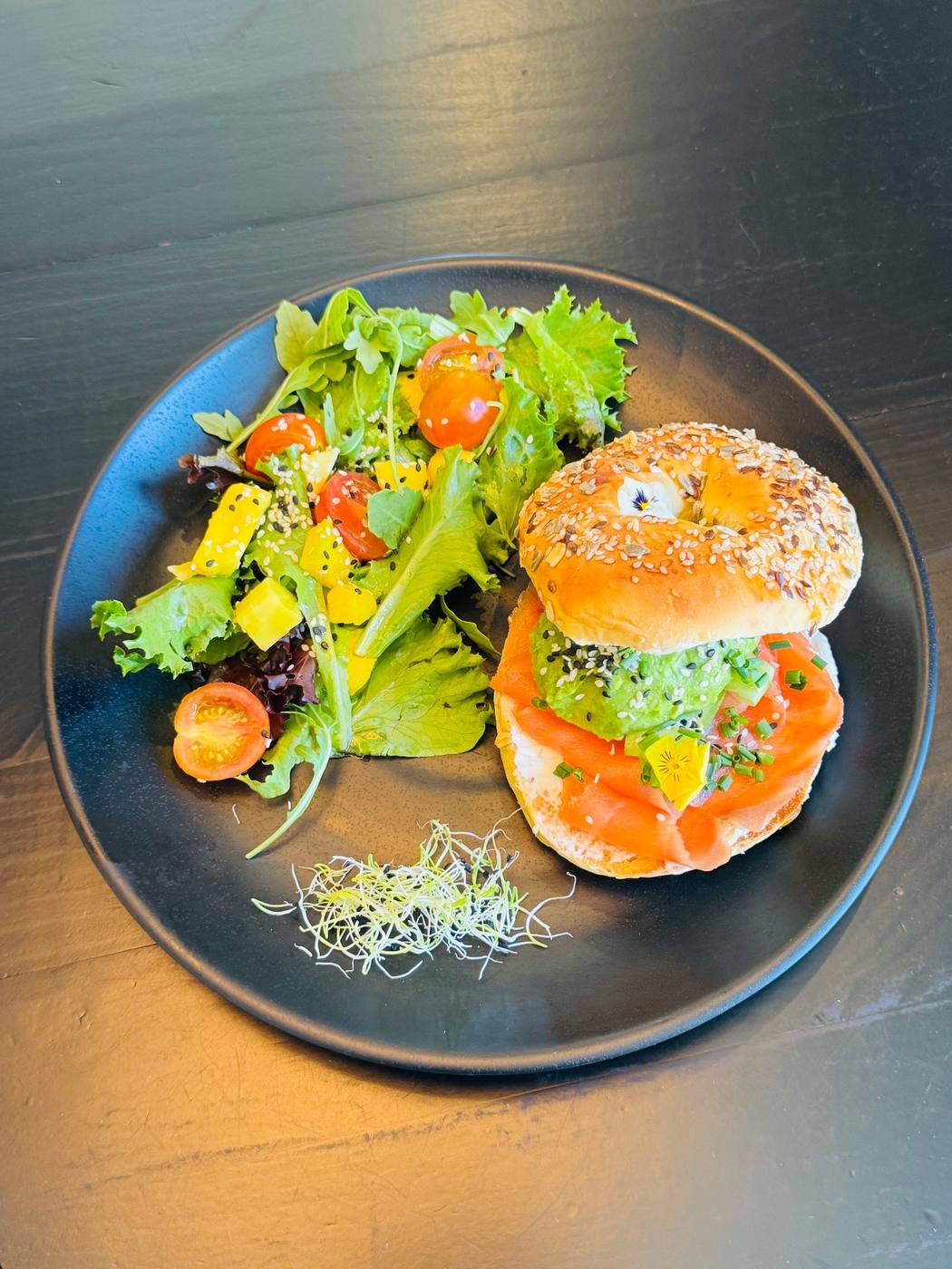 Bagel Salmão Fumado